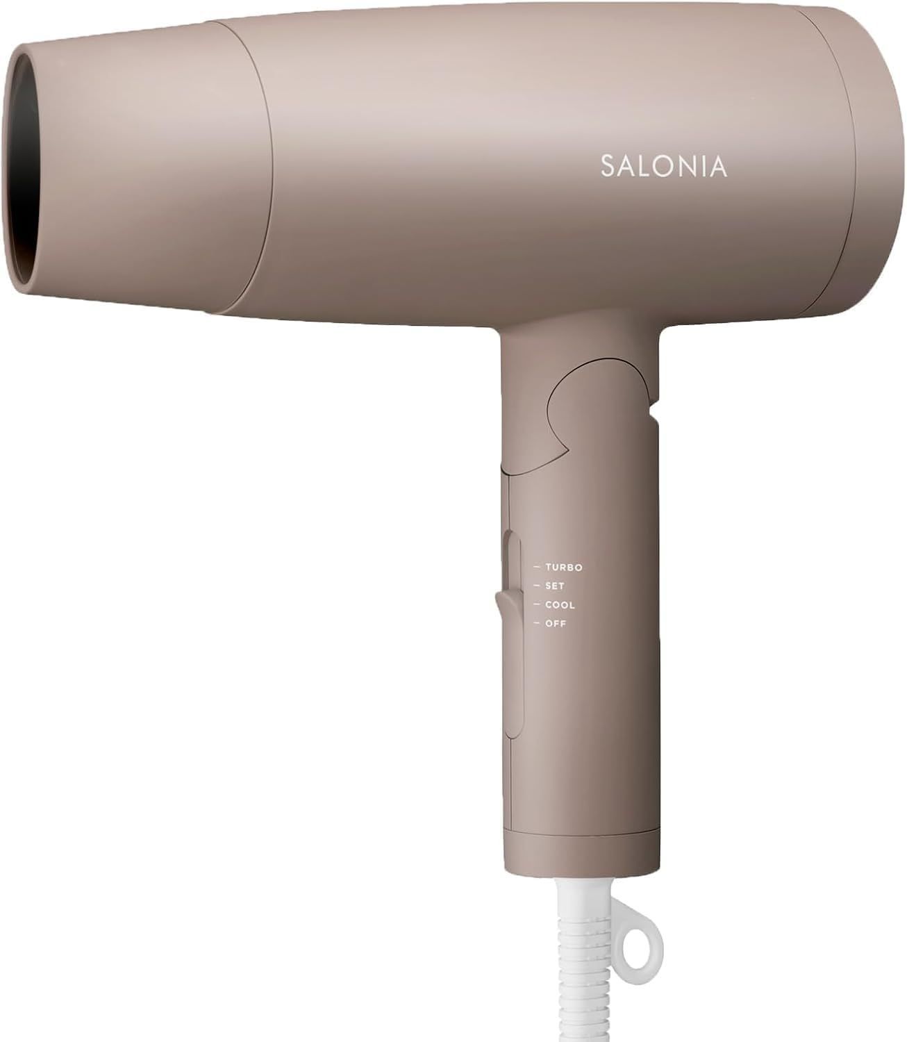 スピーディーイオン ドライヤー 大風量 サロニア 速乾 軽量 マイナスイオン SALONIA ヘアドライヤー SL 013 ABE ベージュ