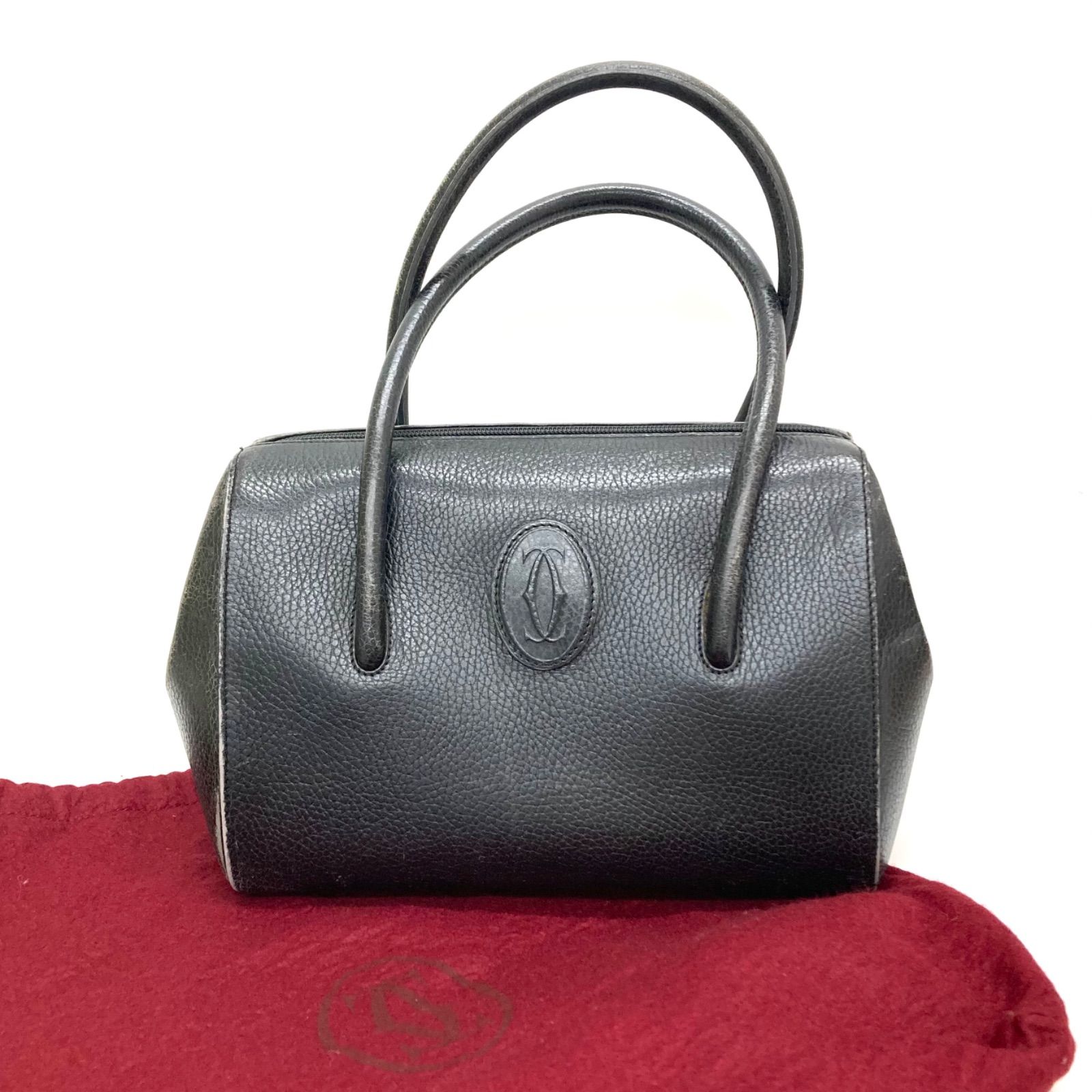 ◇Cartier◇カルティエ マストライン ミニボストン ハンドバッグ