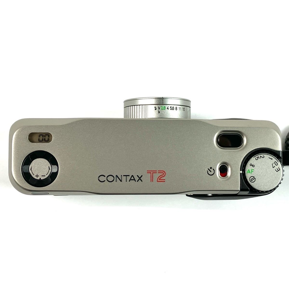 コンタックス CONTAX T2 チタンシルバー フィルム コンパクトカメラ