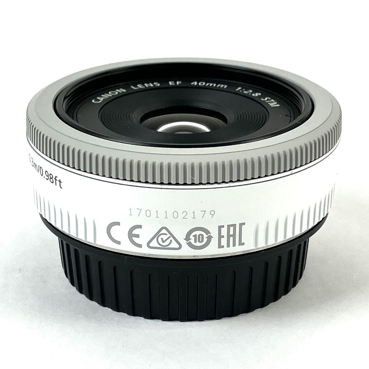 キヤノン Canon EF 40mm F2.8 STM ホワイト 一眼カメラ用レンズ