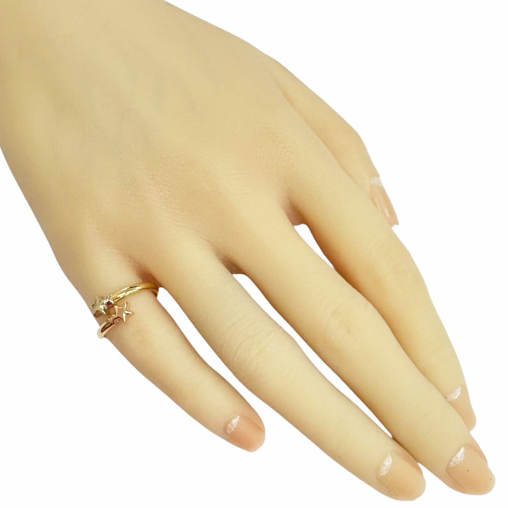 ポンテヴェキオ リング 指輪 3.5号 18金 K18イエローゴールド