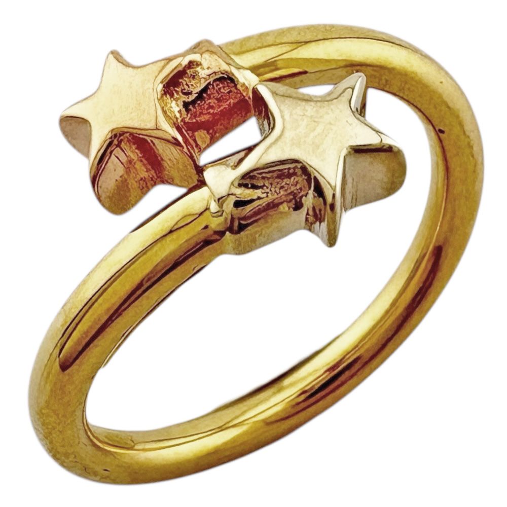 ポンテヴェキオ リング 指輪 3.5号 18金 K18イエローゴールド