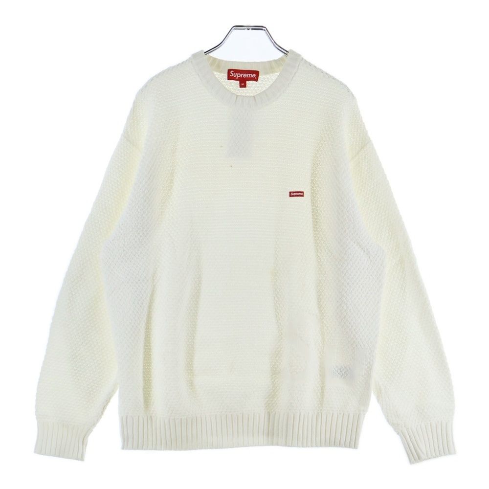 トップス supreme 20AW Textured small box sweater SUPREME (シュプリーム) 20AW Textured Small Box Sweater