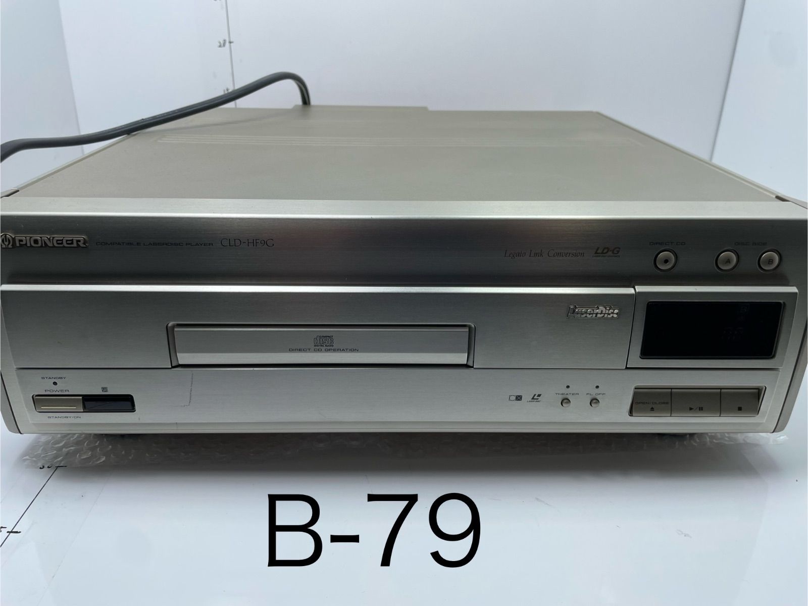 扱い PIONEER レーザーディスクプレイヤー CLD-HF 9 G