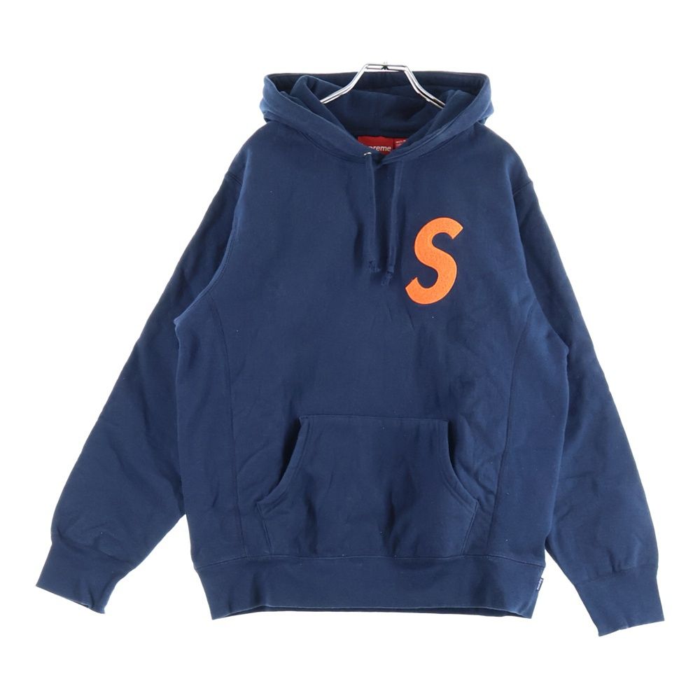 SUPREME (シュプリーム) 19AW S Logo Hooded Sweatshirt パイル Sロゴ 