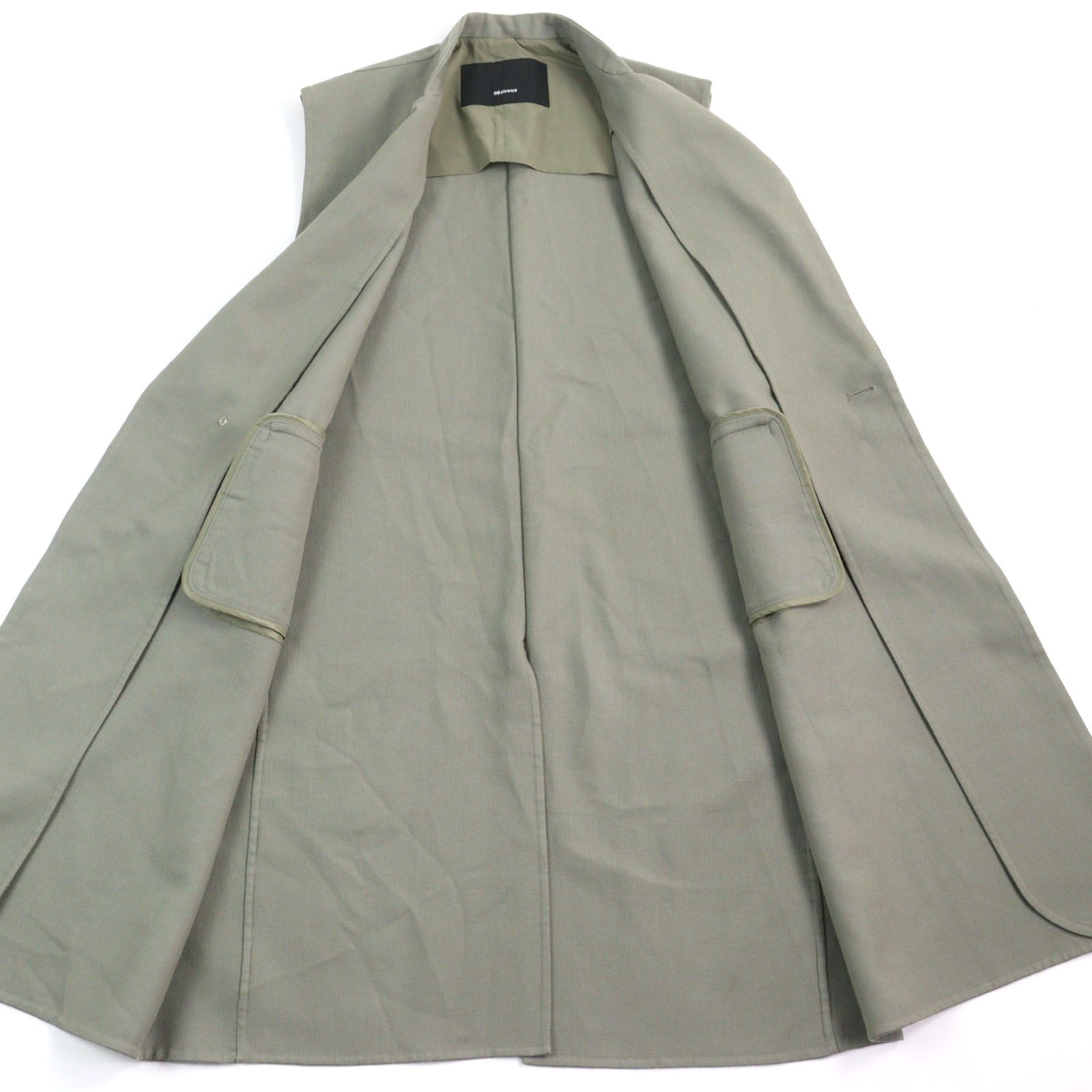 極美品○08sircus ゼロエイトサーカス 23AW S23AW-OT08 Twill double