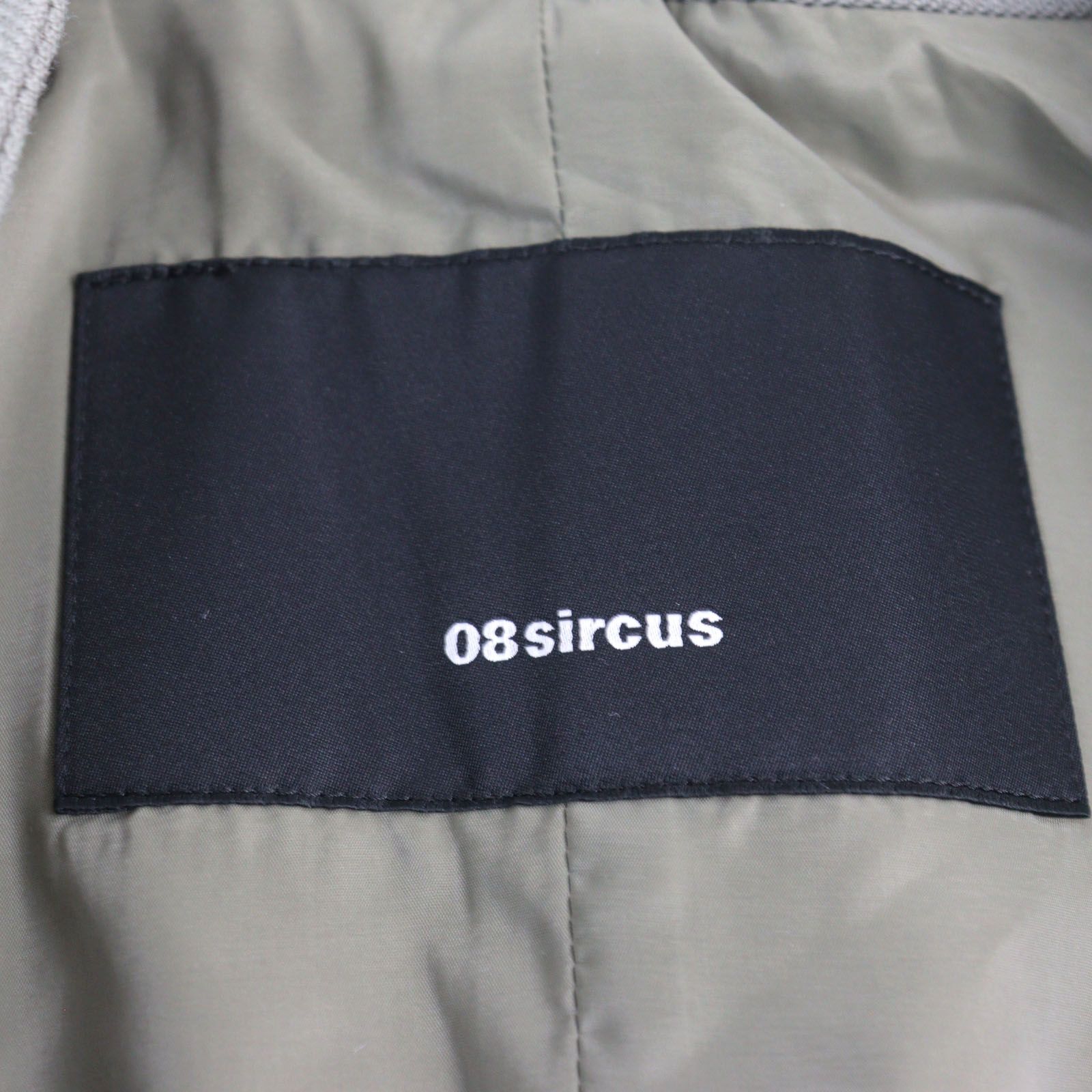 極美品○08sircus ゼロエイトサーカス 23AW S23AW-OT08 Twill double