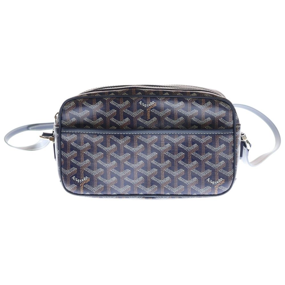 GOYARD ゴヤール カップヴェールPM ショルダーバッグ PVC レザー ネイビー
