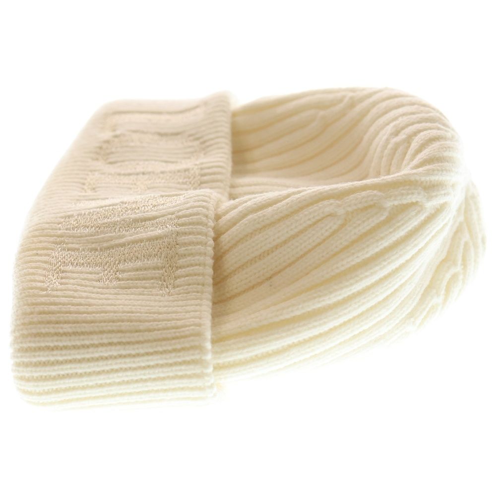 LOEWE (ロエベ) F540257X23 リブ編みウールニット帽子 ニットキャップ