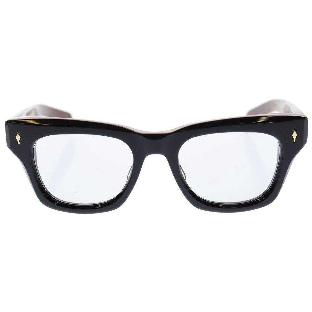 JACQUES MARIE MAGE ジャック マリー マージュ DEALAN ディラン ウェリントンフレーム ブライアーウッド調 サングラス アイウェア メガネ 眼鏡 ブラック|ブラウン 47|500