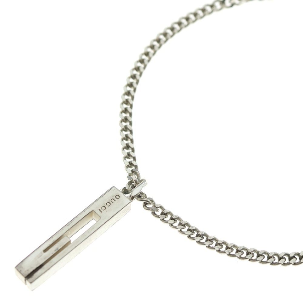 GUCCI (グッチ) カットアウトG ネックレス ペンダント チェーン