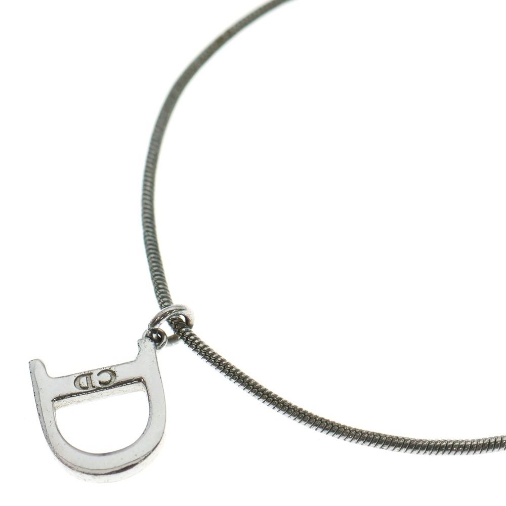Christian Dior (クリスチャンディオール) Dロゴ ネックレス