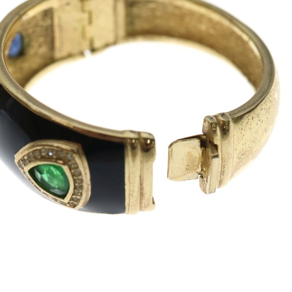 Christian Dior (クリスチャンディオール) ラインストーン バングル