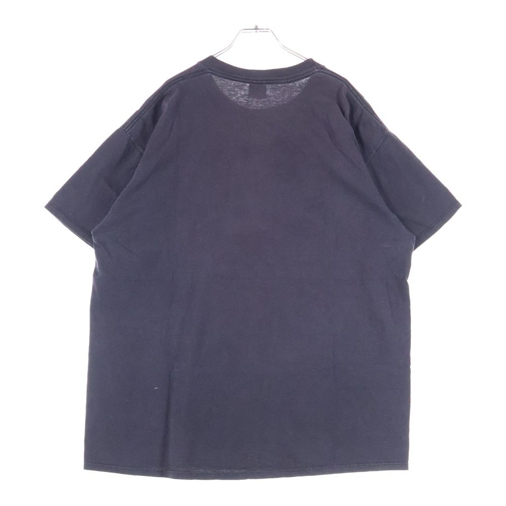 VINTAGE ヴィンテージ 90 s THE Beast 美女と野獣 ムービー プリント クルーネック半袖Tシャツカットソー ブラック