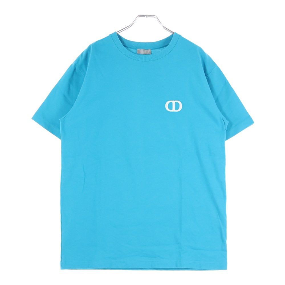 DIOR ディオール CD Icon S|S Tee CDロゴ半袖Tシャツ ブルー
