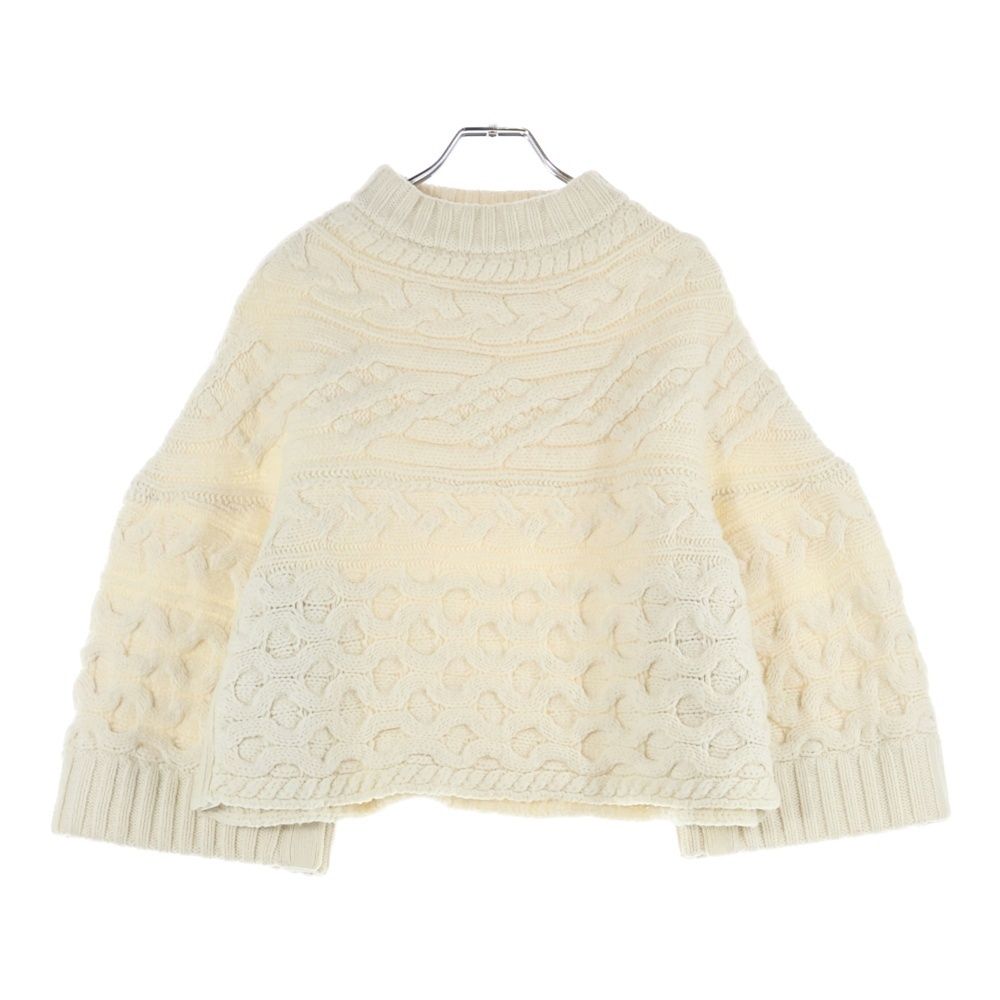 Sacai (サカイ) 22AW モックネックケーブルニット セーター 22-06288