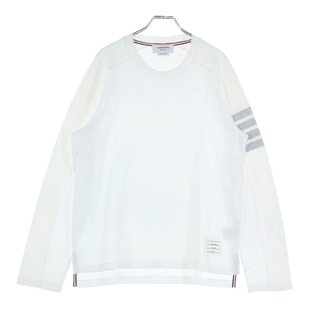 THOM BROWNE (トムブラウン) 4BAR LS TEE MJS245A-07323-100 長袖T