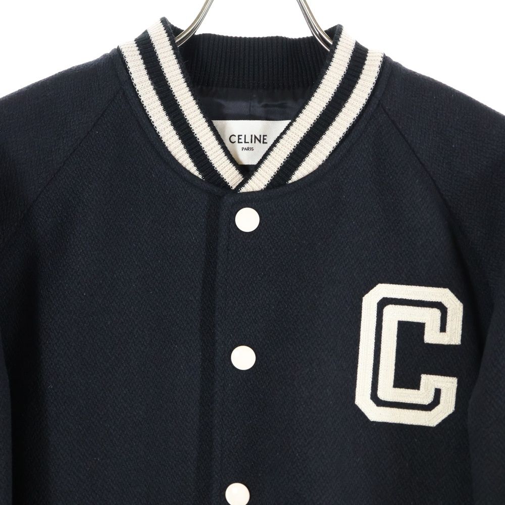 CELINE (セリーヌ) 24AW TEDDY COLLEGE BOMBER テディカレッジロゴ