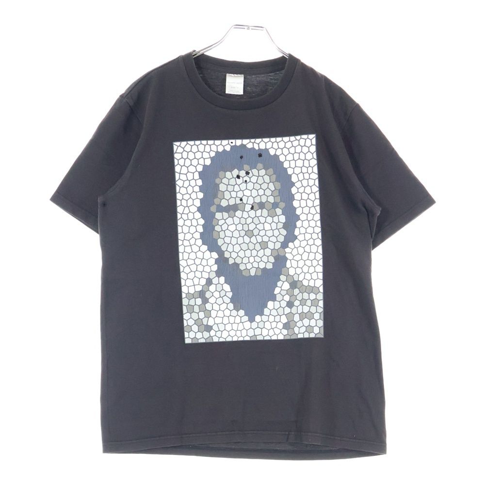 NUMBER N INE ナンバーナイン 01 SS ARCHIVE タイム期 ショットガン オリジナル モザイクプリント 半袖Tシャツ カットソー ブラウン アーカイブ