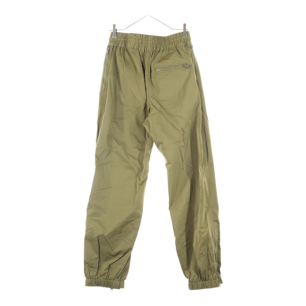 BOTTEGA VENETA ボッテガヴェネタ Technical Nylon Pants テクニカル ジップアップナイロンパンツ カーキ 725544 VF 4 K 0