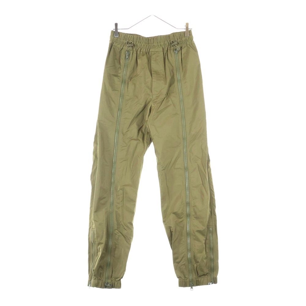 BOTTEGA VENETA ボッテガヴェネタ Technical Nylon Pants テクニカル ジップアップナイロンパンツ カーキ 725544 VF 4 K 0