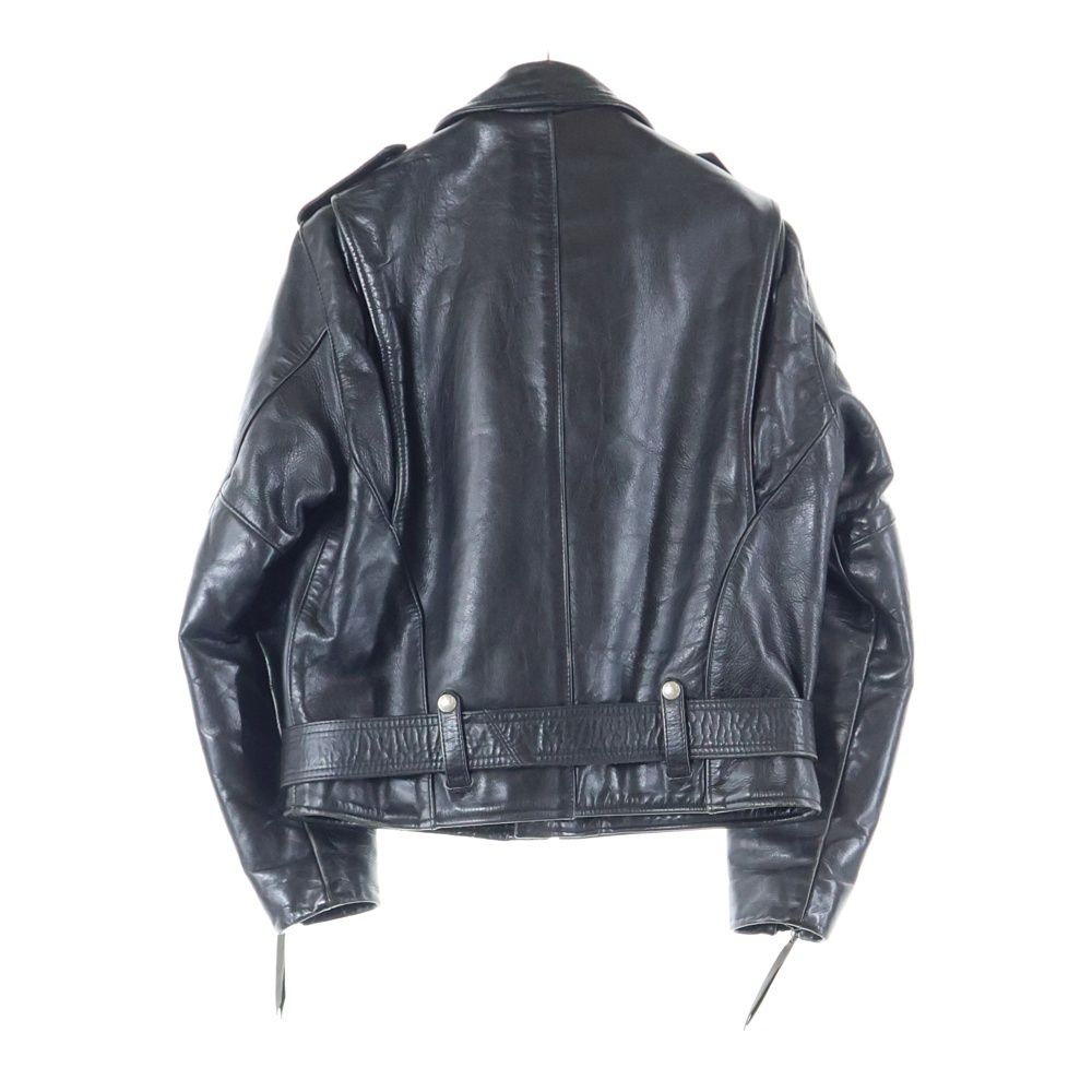 VANSON バンソン ダブルライダースジャケット レザージャケット ブラック