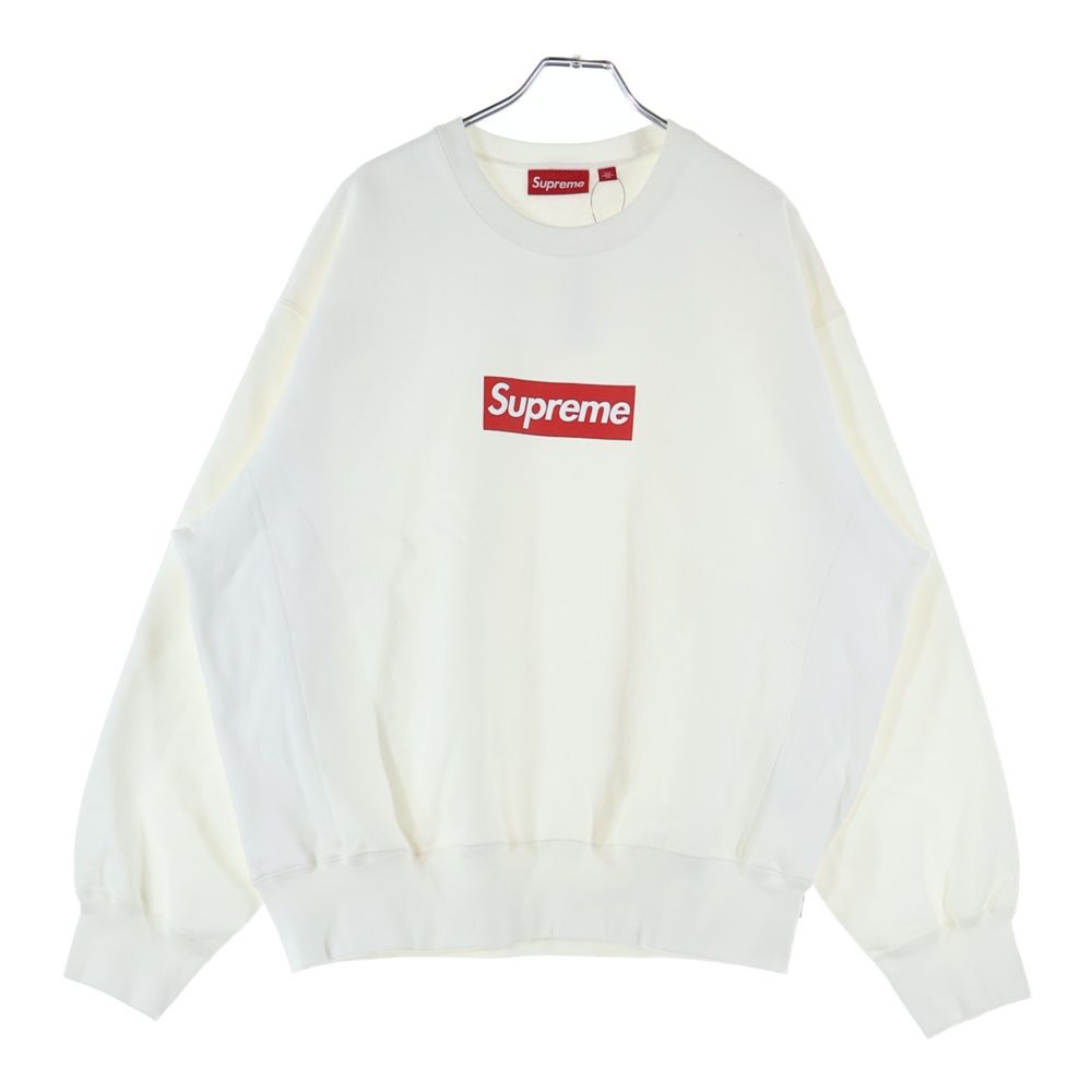 SUPREME (シュプリーム) 25SS Washed Box Logo Crewneck ウォッシュド