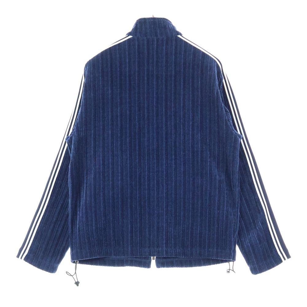 KITH キス Velvet Cord Ali Track Jacket ロゴ刺繍 ベルベットトラックジャケット ネイビー