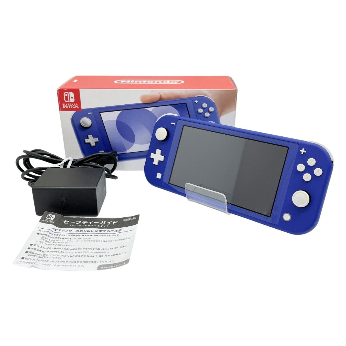 【美品】Nintendo Switch Lite 青　ブルー　ACアダプター付き ◇◇Nintendo ニンテンドウ スイッチライト Switch Lite ACアダプタ付
