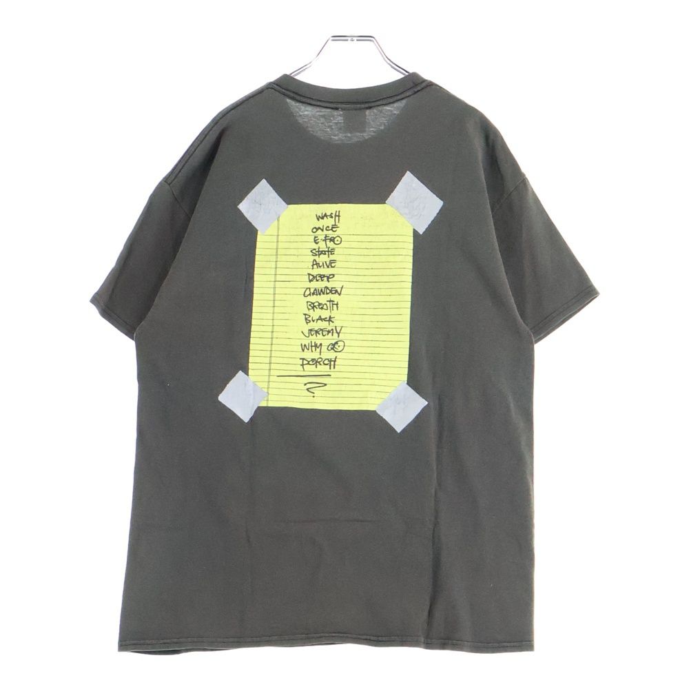 VINTAGE ヴィンテージ 90 s PEARL JAM ALIVE FOTLボディ パールジャム 半袖両面プリントTシャツ ブラック