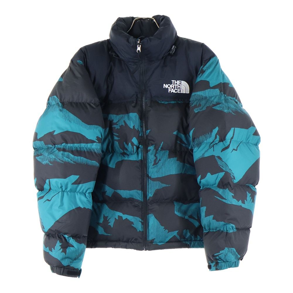 THE NORTH FACE ザノースフェイス 1996 RETRO NUPTSE JACKET カモ レトロ ヌプシ ダウン ジャケット ブラック ブルー