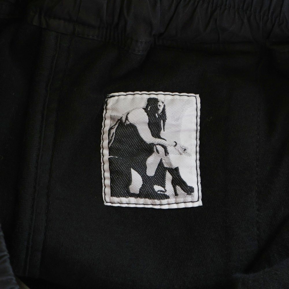 Rick Owens リックオウエンス 25 SS GETH BELAS ゲスベラパンツ ブラック -RIG