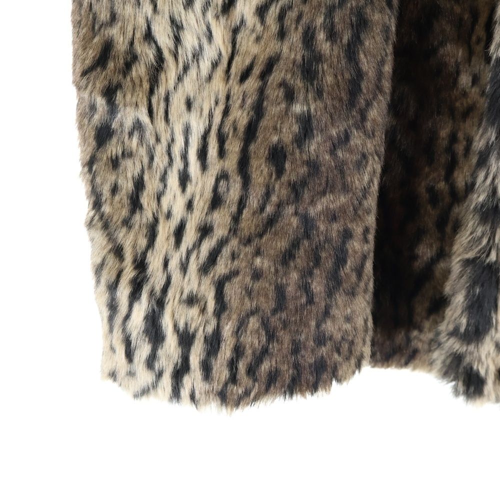 SUPREME (シュプリーム) 17AW ×Schott Faux Fur Peacoat フェイク