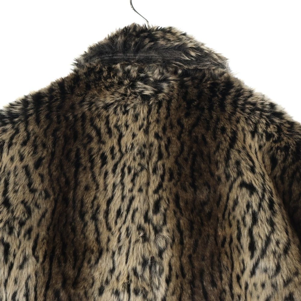 SUPREME (シュプリーム) 17AW ×Schott Faux Fur Peacoat フェイク