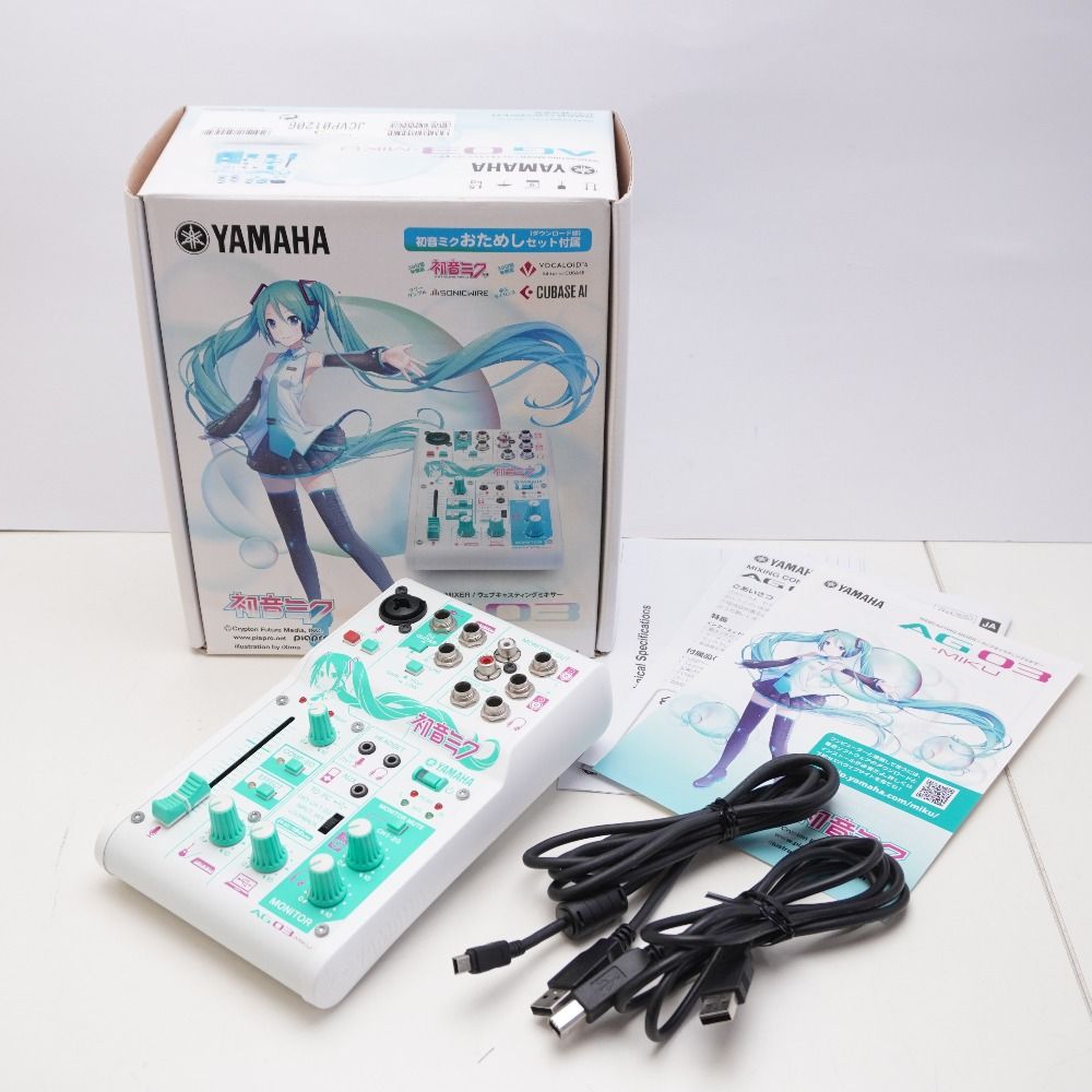 YAMAHA ヤマハ（音楽機器） 音響機材 ウェブキャスティングミキサー