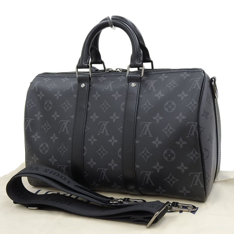 ルイ ヴィトン モノグラム エクリプス キーポルバンドリエール35 ショルダーバッグ