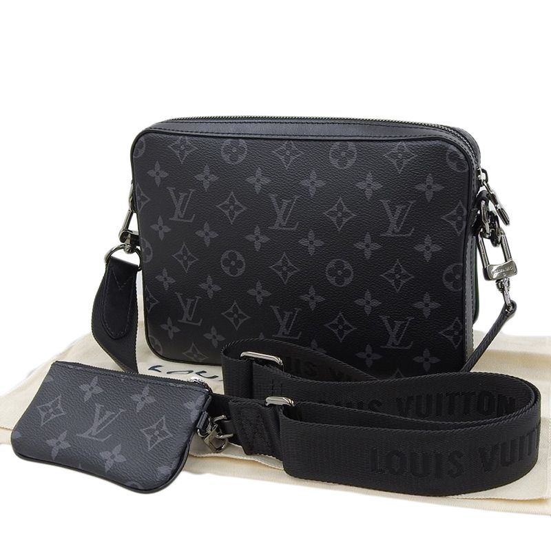 ルイ ヴィトン モノグラム エクリプス トリオメッセンジャー ショルダーバッグ