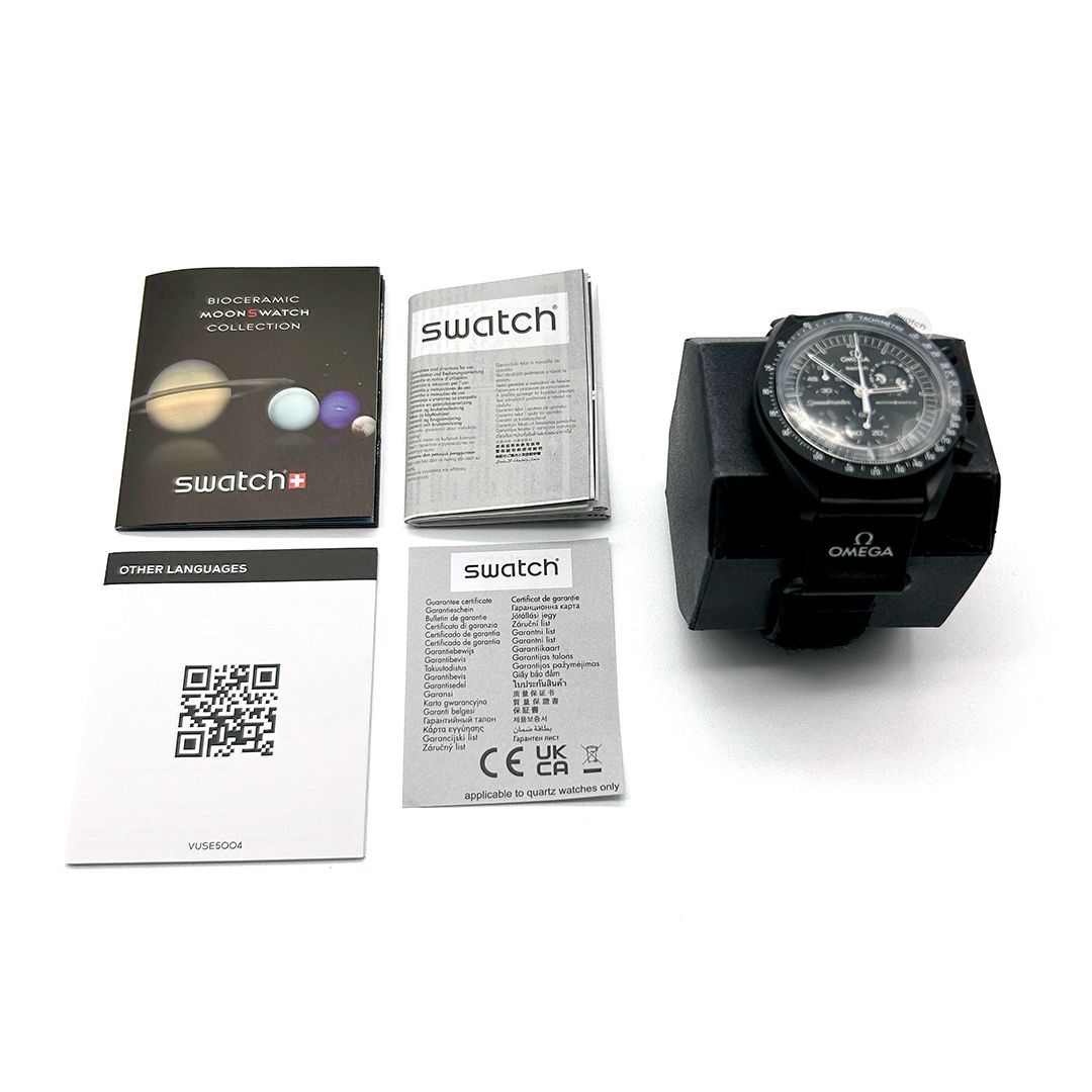 オメガ ✖︎ スウォッチ スヌーピー MISSION TO THE MOONPHASE - NEW 
