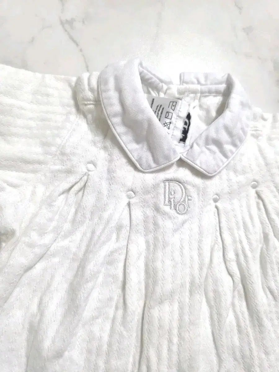 ディオール ベイビーディオール オールインワン 白 スーツ ジャンプスーツ 70