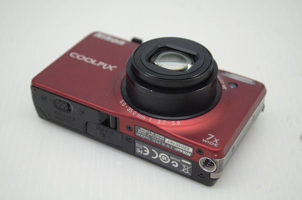 Nikon ニコン COOLPIX S6000 コンパクトデジタルカメラ レッド 251204z