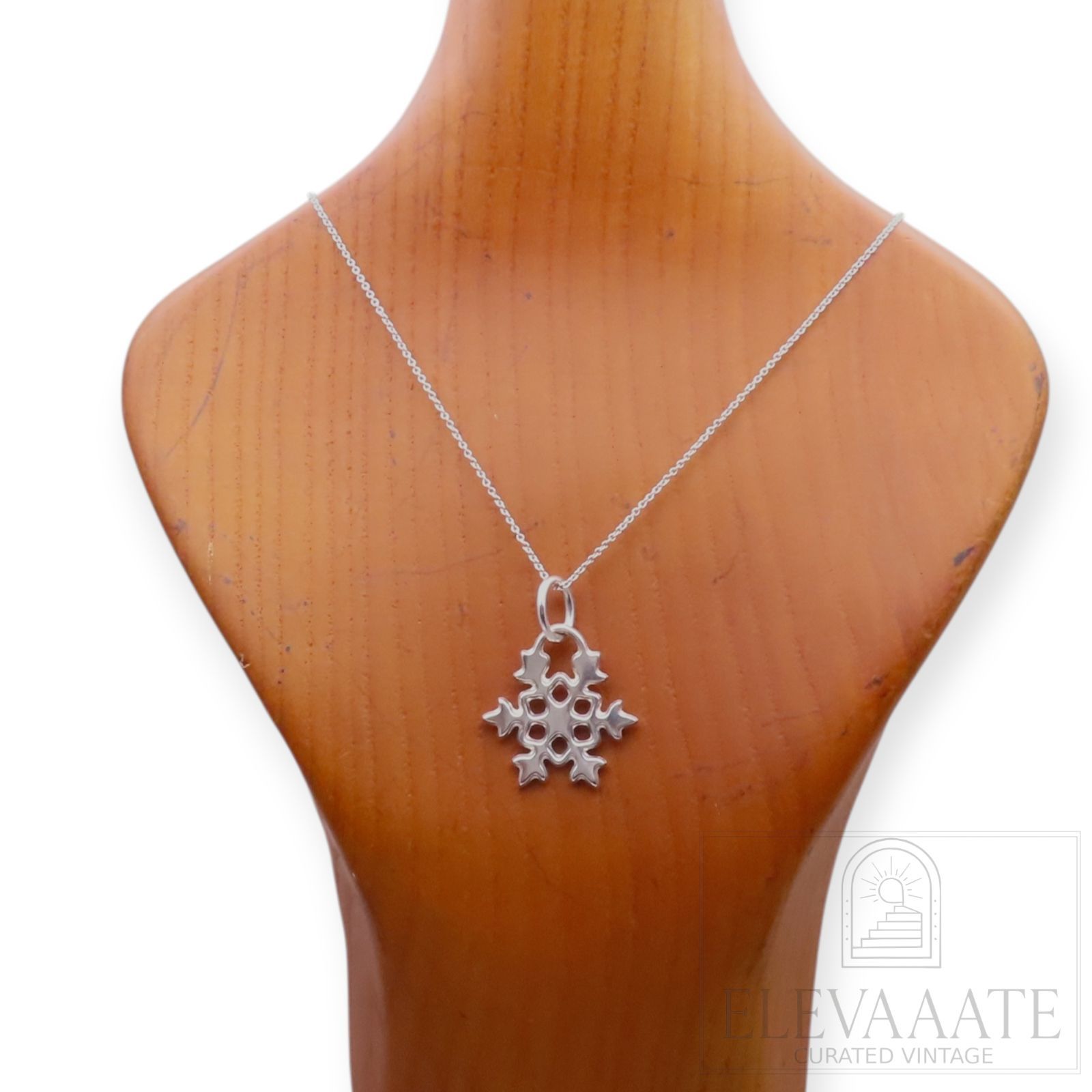 ティファニー　ペンダントトップ　雪の結晶　スノーフレーク ティファニー スノーフレーク ネックレス ペンダント トップ チャーム