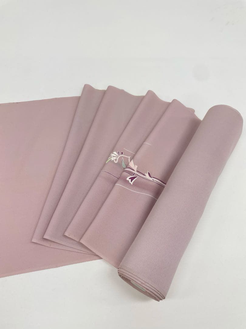 ファッション 付け下げ 手描 金彩 落款入 正絹 反物 T9159 付け下げ