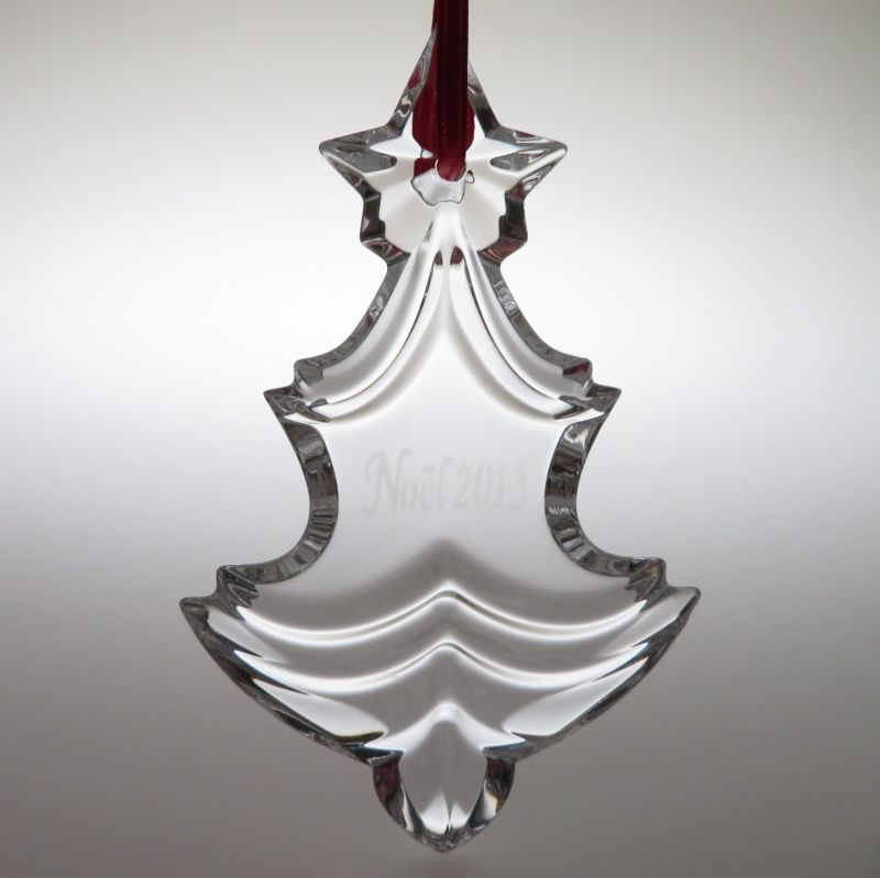 【新品】バカラ　ノエル　クリスマスオーナメント 2015イリゼ Baccarat バカラ ノエル クリスマスオーナメント イリゼ 2015年 35,200