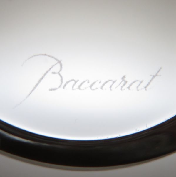  バカラ オーナメント クリスマス ノエル オブジェ ろうそく キャンドル ピンバッジ付き 2012年 Noel 箱袋付き 木製オブジェ 置物 インテリア小物