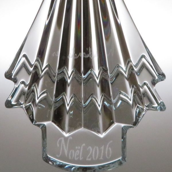  バカラ オーナメント クリスマス ノエル オブジェ ミルニュイ ツリー 2016年 Noel 箱袋付き 卓上キャビネット 置物 インテリア小物