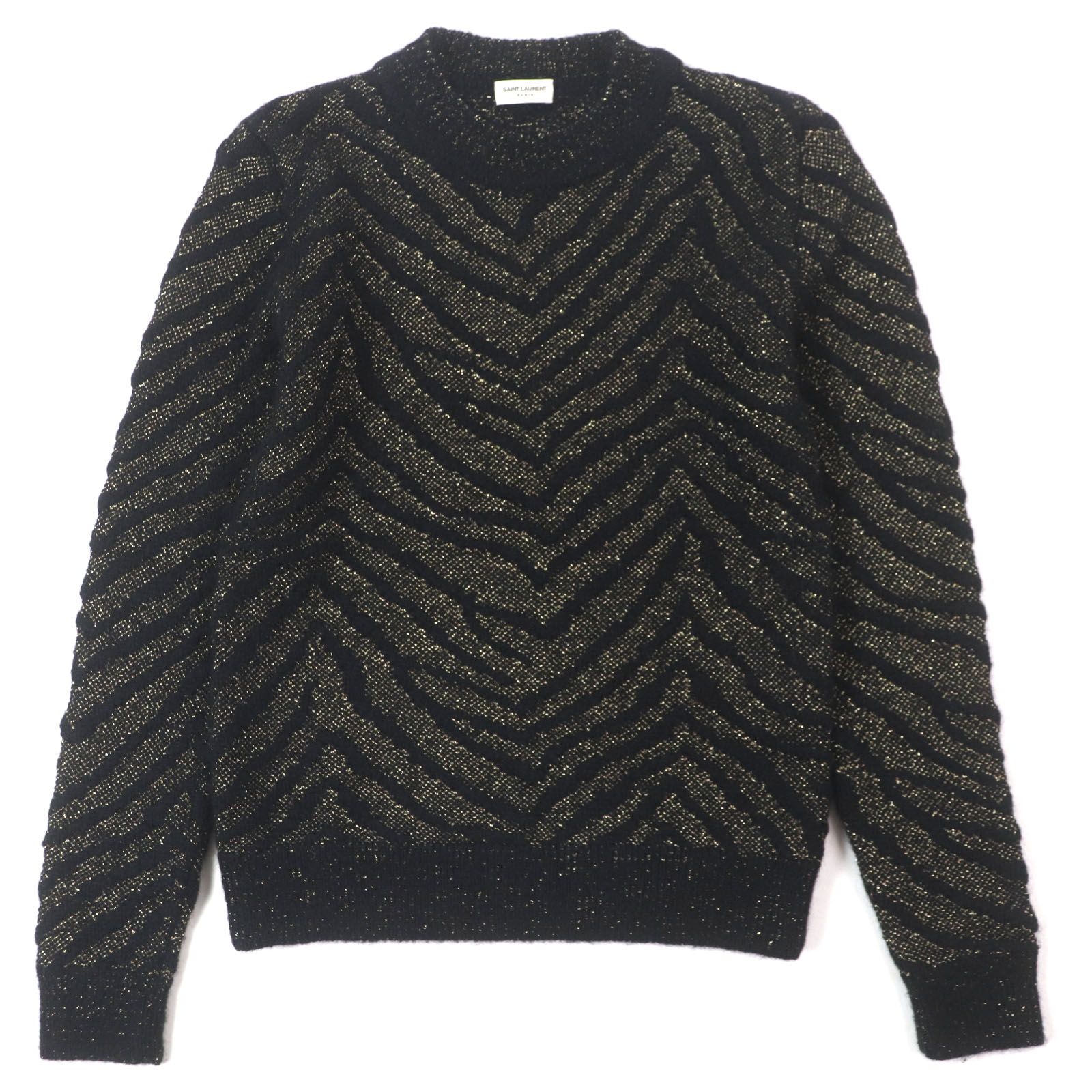 極美品▽SAINT LAURENT PARIS サンローランパリ 536675 モヘア ウール 