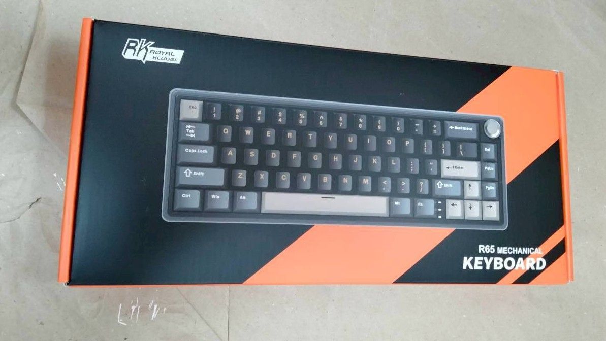 RK KLUDGE R65 ゲーミングキーボード 有線 日本語配列