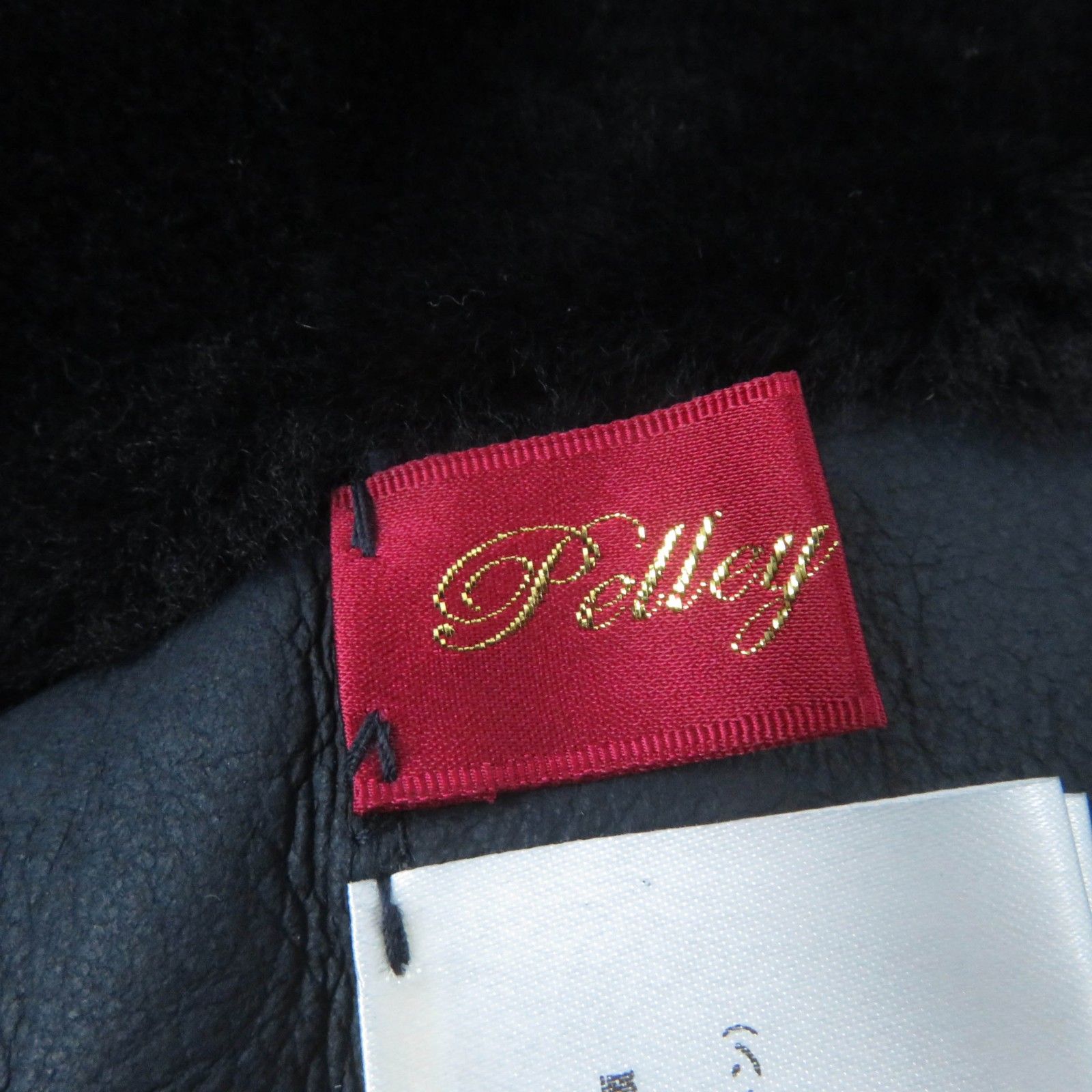 未使用品☆Pelley Lusso ペレリールッソ 切替デザイン スタンドカラー