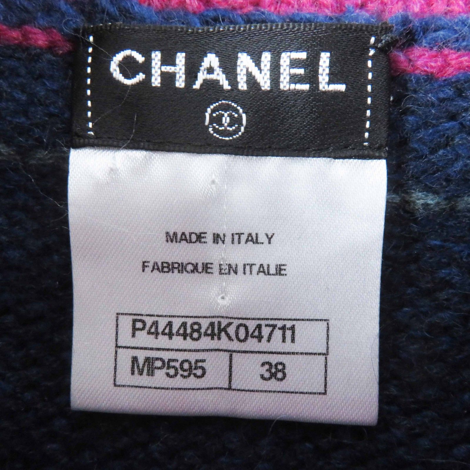 極美品◎CHANEL シャネル P44484 カシミヤ シルク 長袖 ニットプル