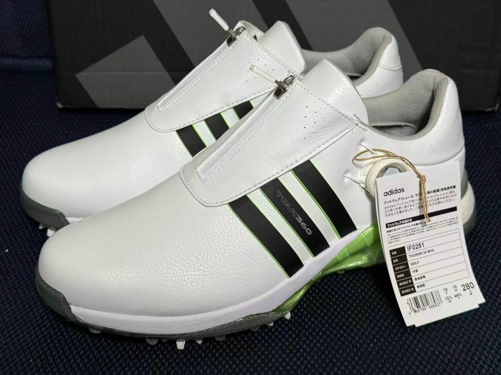 アウトレット adidas Golf アディダスゴルフ メンズ ツアー360 24 ボアゴルフシューズ IF 0251 28 CM 処分